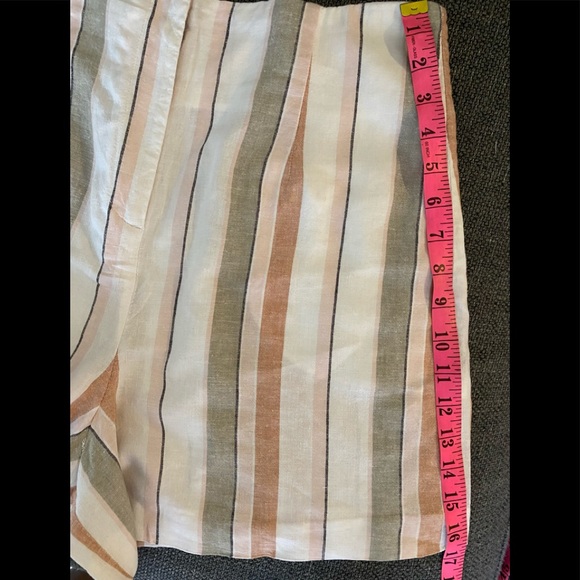 Beautiful high waisted linen shorts - Picture 7 of 9